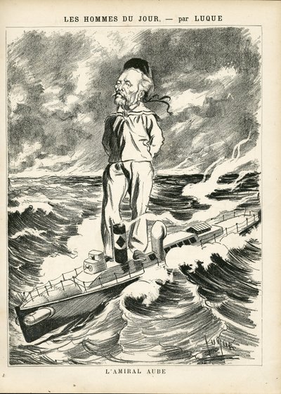 Illustration af Manuel Luque (1854-1919) i La Caricature (1880) af Manuel Luque