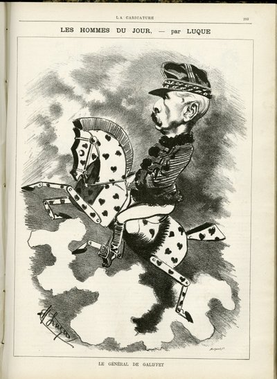 Illustration af Manuel Luque (1854-1919) i La Caricature (1880) af Manuel Luque