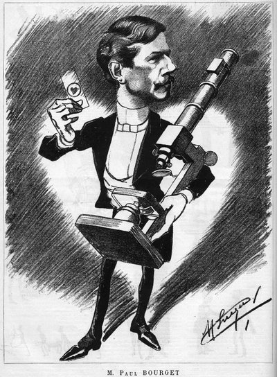 Paul BOURGET (1852-1935) fransk forfatter. af Manuel Luque