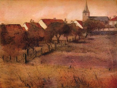 The Orchard, c1902 af Manuel Robbe