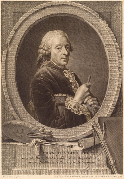 Francois Boucher af Manuel Salvador Carmona