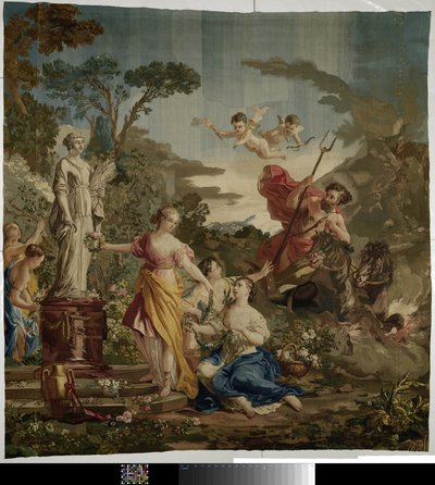 Voldtægten af Proserpina af Manufacture Royale des Gobelins