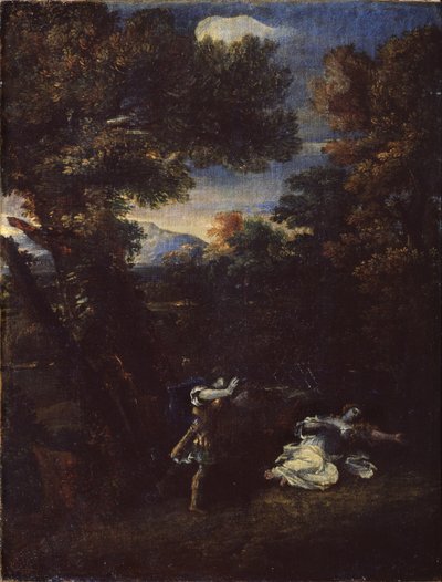 Cephalus og Procris af Marcantonio Franceschini