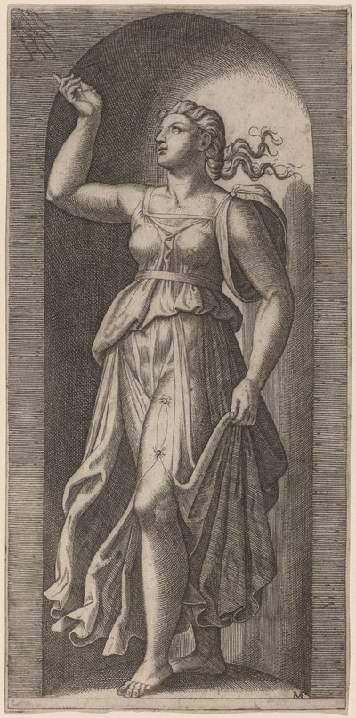Tro af Marcantonio Raimondi after Raphael