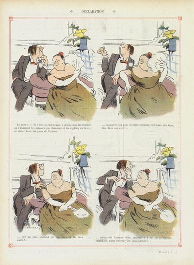 Illustration til Le Rire af Marcel Amable O.L. Capy