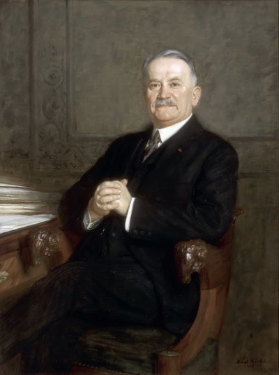 Portræt af Gaston Doumergue 1863-1937 af Marcel Andre Baschet
