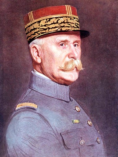 Portræt af marshall Philippe Petain, ca. 1920 (maleri) af Marcel Andre Baschet