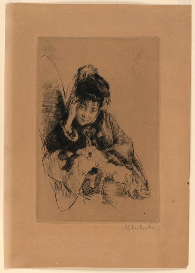 Madame Desboutin af Marcellin Desboutin