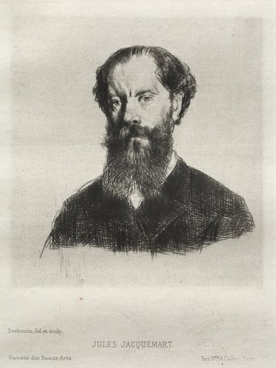 Jules Jacquemart af Marcellin Gilbert Desboutin