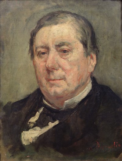 Portræt af Eugene Labiche (1815-1888) (maleri) af Marcellin Gilbert Desboutin