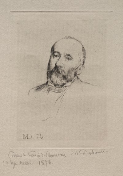 Puvis de Chavannes af Marcellin Gilbert Desboutin