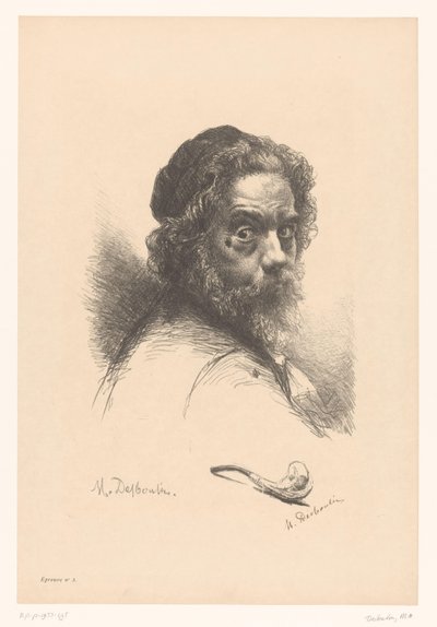 Selvportræt af Marcellin Gilbert Desboutin