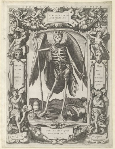 Spejl af menneskeliv Speculum Humanae Vitae (titel på objekt) af Marcello Clodio
