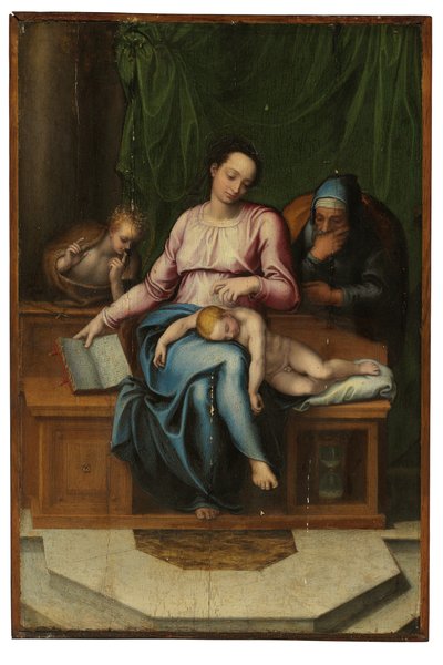 Den hellige familie af Marcello Venusti