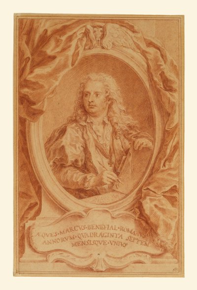 Selvportræt af Marco Benefial
