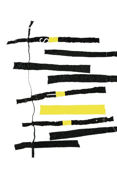 Linjer, 2003 (collage) af Marco Campedelli