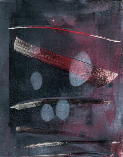 Planeter, 2024 (monotypi) af Marco Campedelli