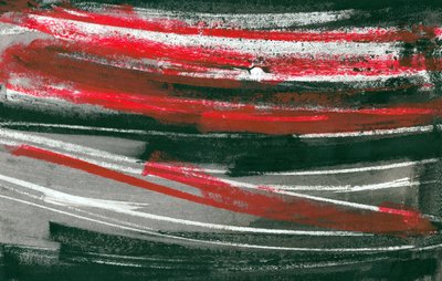 Storm in Red, 2017 (blandede medier) af Marco Campedelli
