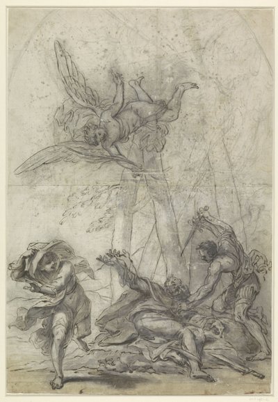 Sankt Peters Martyrs martyrium af Marco Marcola (possibly)