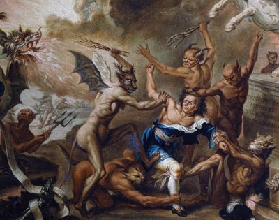 Stengæst, af Marco Marcola (1740-1793), detalje, Italien af Marco Marcola