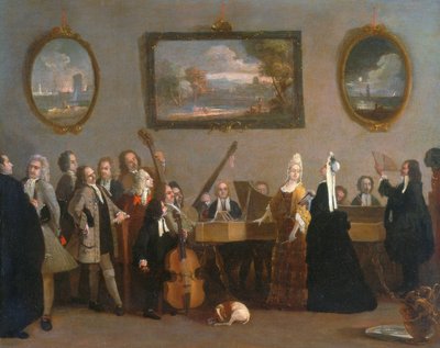 Prøve på en opera af Marco Ricci