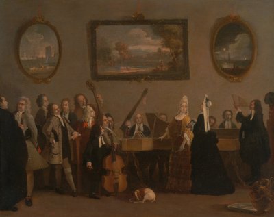 Prøve på en opera af Marco Ricci