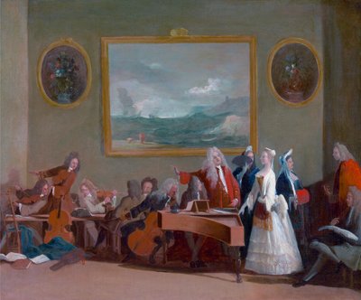 Prøve på en opera af Marco Ricci
