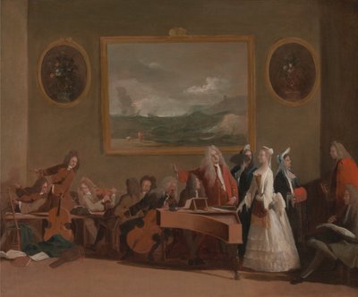 Prøve på en opera af Marco Ricci