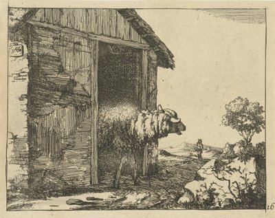 Schaap på Schaapskooi Får (serietitel) af Marcus de Bye