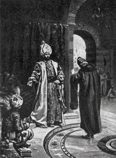 Joseph Nasi foran Selim (litografi) af Margaret (after) Dovaston