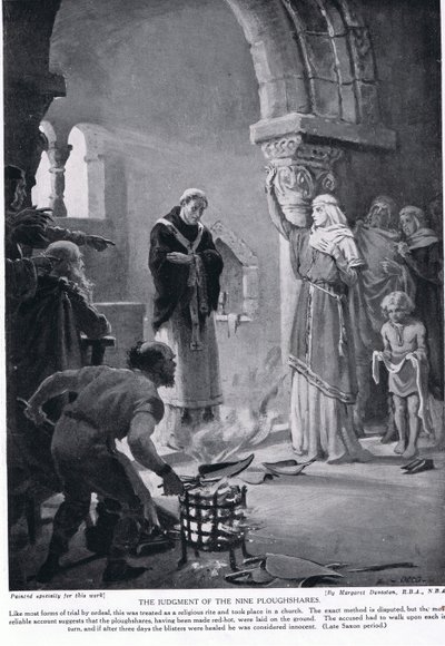 The Judgement of Nine Ploughshares, illustration fra 