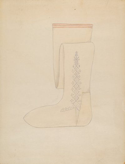 Strømper, c. 1936. af Margaret Concha