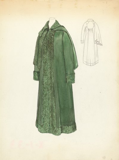 Kvindefrakke, 19351942. af Margaret Concha