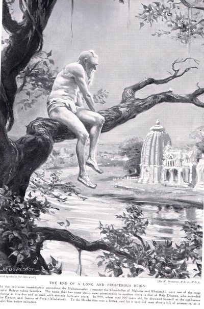 The End of a Long and Prosperous Reign, illustration fra 