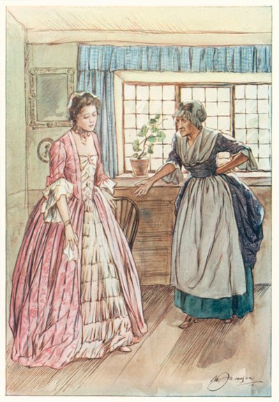 The Vicar of Wakefield af Oliver Goldsmith (farvelitografi) af Margaret Jameson