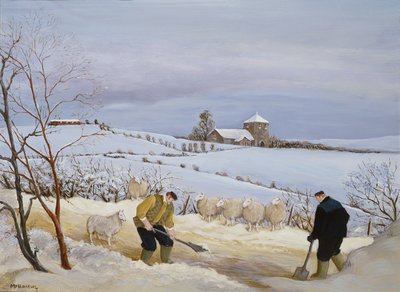 Rydning af sne af Margaret Loxton