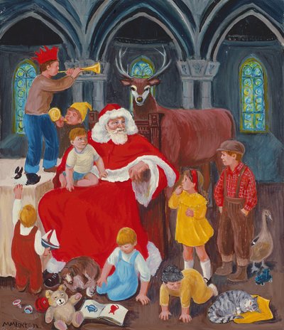 Julemanden juleaften af Margaret Loxton