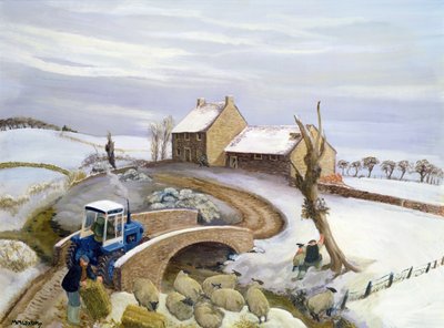 Januar i bakkerne af Margaret Loxton