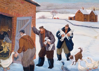 De tre hyrder af Margaret Loxton