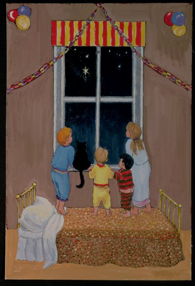 Venter på julemanden af Margaret Loxton