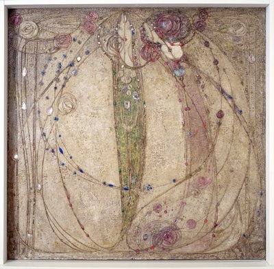 Den hvide rose og den røde rose af Margaret MacDonald Mackintosh