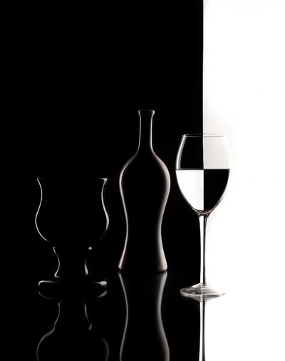 Kontrast med ternet glas af Margareth Perfoncio