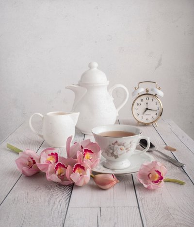 Pink Orchids – Te-tid af Margareth Perfoncio