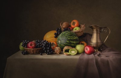 Stilleben med rig høst af Margareth Perfoncio