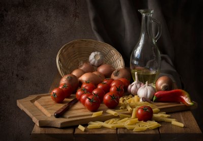 Traditionelle italienske råvarer af Margareth Perfoncio