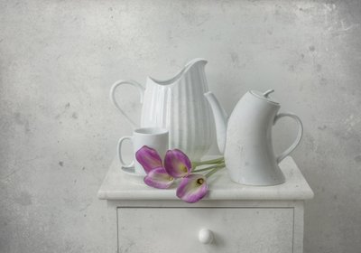 Stilleben i shabby chic-stil af Margareth Perfoncio