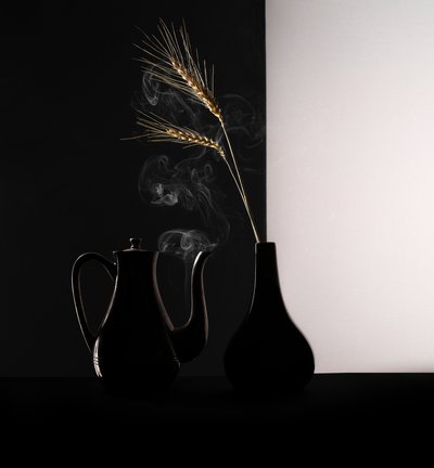 Dampende tekande »Golden Wheat« af Margareth Perfoncio