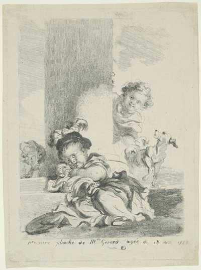 Barnet og Katten af Marguerite Gerard