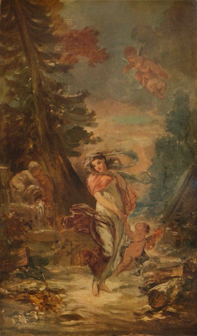 Vinter, c1802, 1938 af Marguerite Gerard