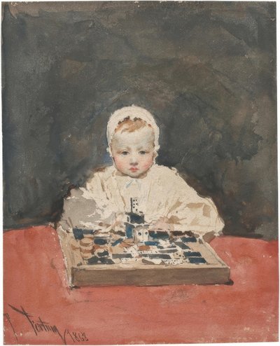 Maria Teresa de Madrazo og Madrazo af Marià Fortuny